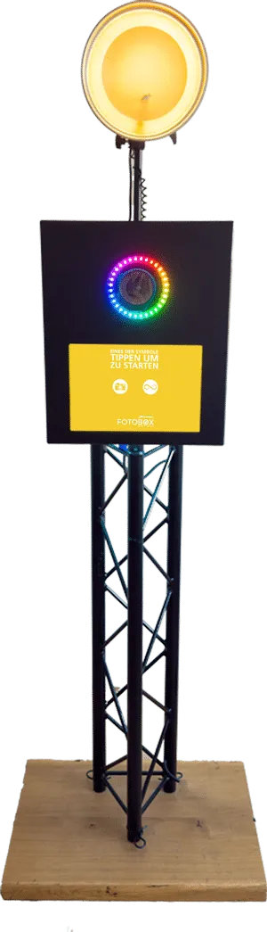 Abholbox Fotobox - Kompakte Fotobox zum Selbstabholen