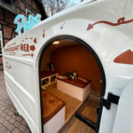 Blick in den Caravan